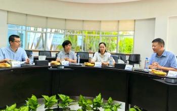 厦门市标准化与质量品牌协会理事长曾琳率队调研合乐HL8